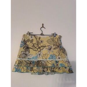 Y2k Floral Mini Skirt
